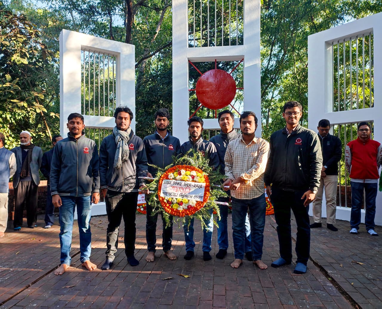 মহান বিজয় দিবস-২০২৪ এ শহীদদের প্রতি শ্রদ্ধাঞ্জলি